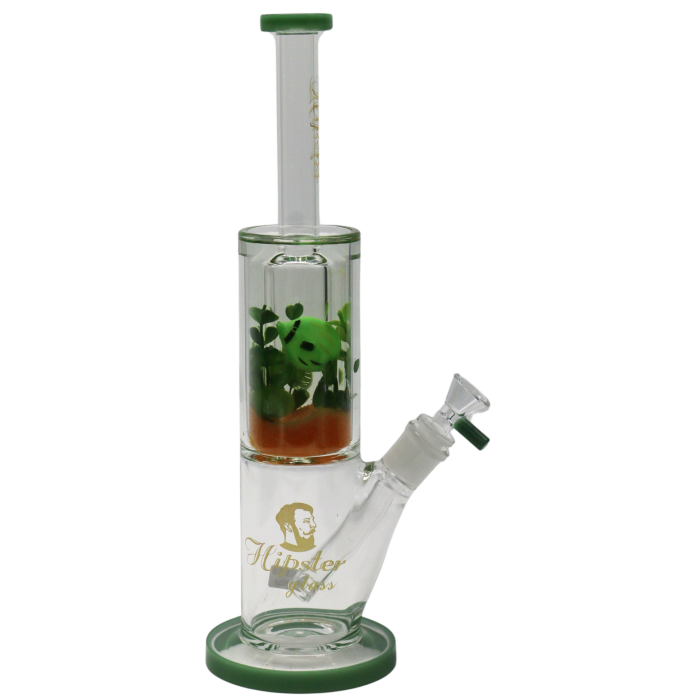 14" HIPSTER GLASS WATER PIPE BEAKER AQUARIUM 993GM