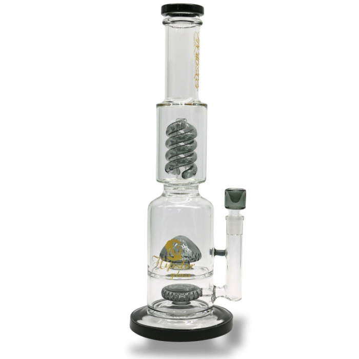 17" HIPSTER WATER PIPE SPIRAL WITH MUSHROOM SHOWER DESIGN 1400GM