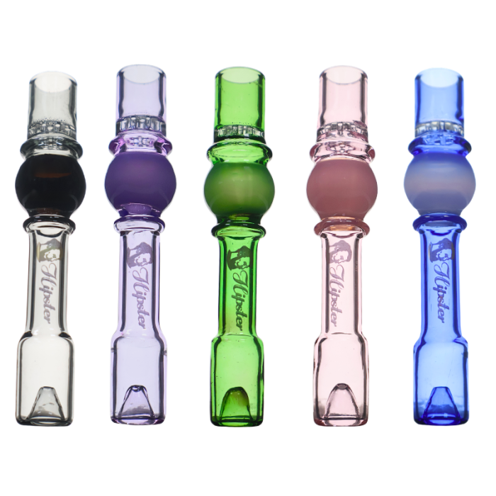 HIPSTER GLASS TASTER WITH RING ASSORTED 25CT/JAR