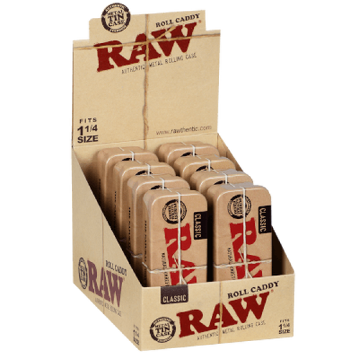 RAW CONE 1 1/4 CADDY METAL STORAGE - 8CT/PK