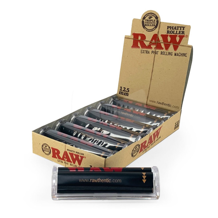 RAW PHATTY ROLLERS 125MM 6CT/DISPLAY